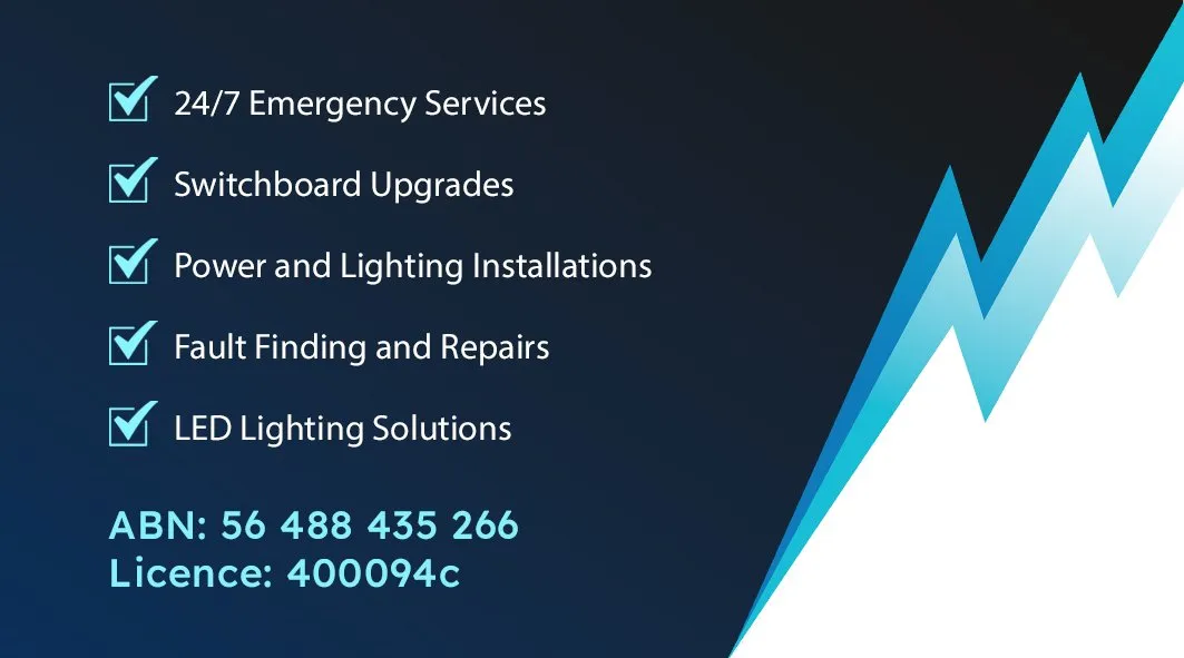 Stargazer business card, back, listing services, ABN and license number