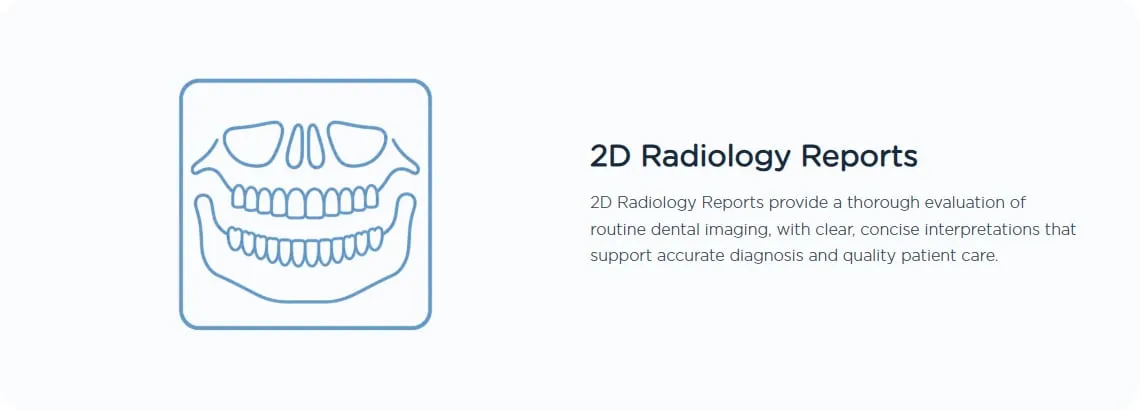 2D Radiology Reports section